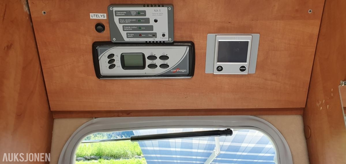2007 Carthago Campingbil, Automat, Ryggekamera, S+V dekk, EU OK til 06.2028