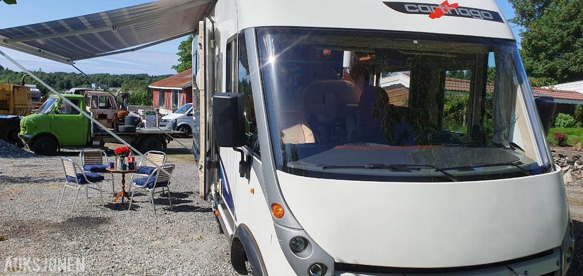 2007 Carthago Campingbil, Automat, Ryggekamera, S+V dekk, EU OK til 06.2028