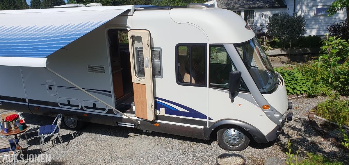 2007 Carthago Campingbil, Automat, Ryggekamera, S+V dekk, EU OK til 06.2028