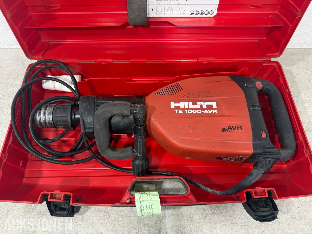 Hilti TE 1000AVR meiselhammer