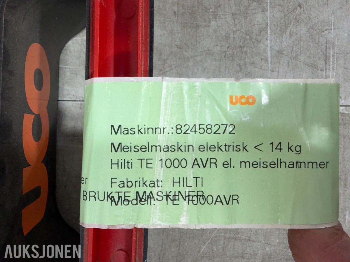 Hilti TE 1000AVR meiselhammer