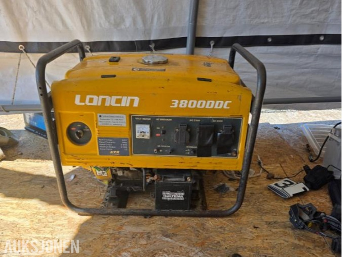 Loncin 3800ddc Strømaggregat 