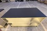 2 stk skjenker / oppbevaringsskap med skyvedører – 160 × 40 × 90 cm