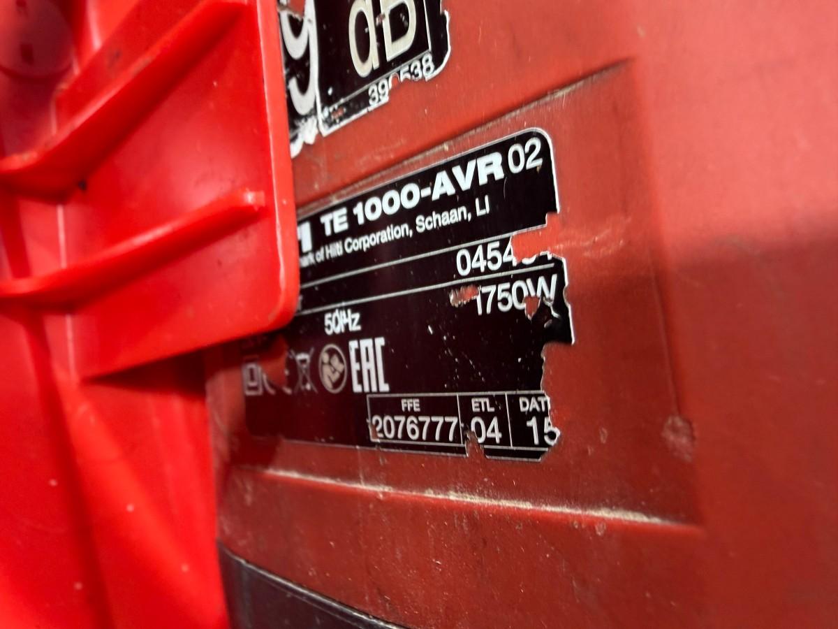Hilti TE 1000AVR meiselhammer