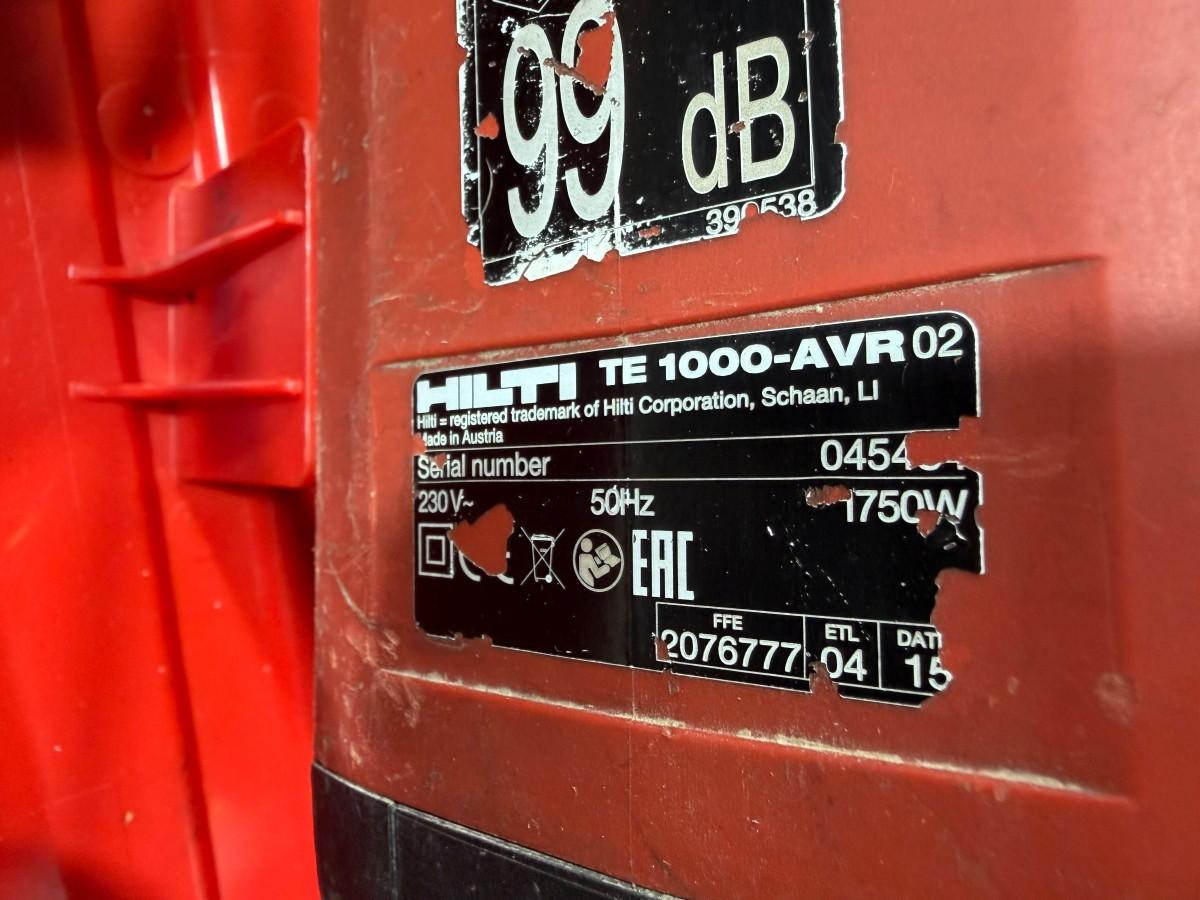 Hilti TE 1000AVR meiselhammer