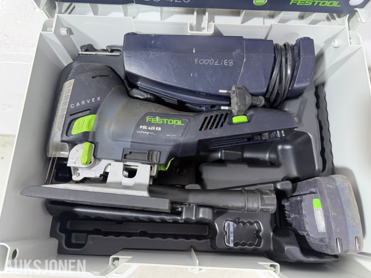 Profesjonelt verktøysett fra Festool, Portable Winch, MAX og Bostitch