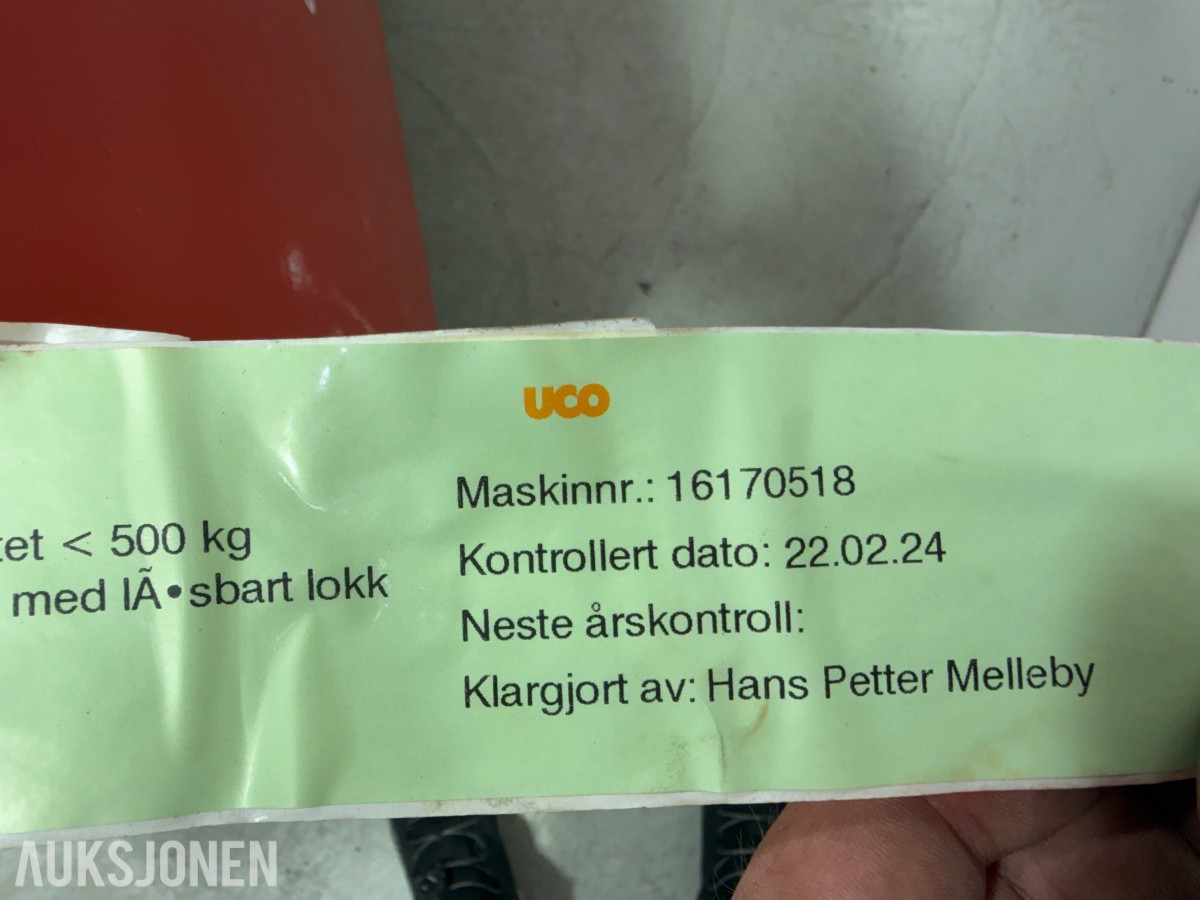 Starke Arvid 36100 – låsbar verktøykasse med hjul, 115 kg