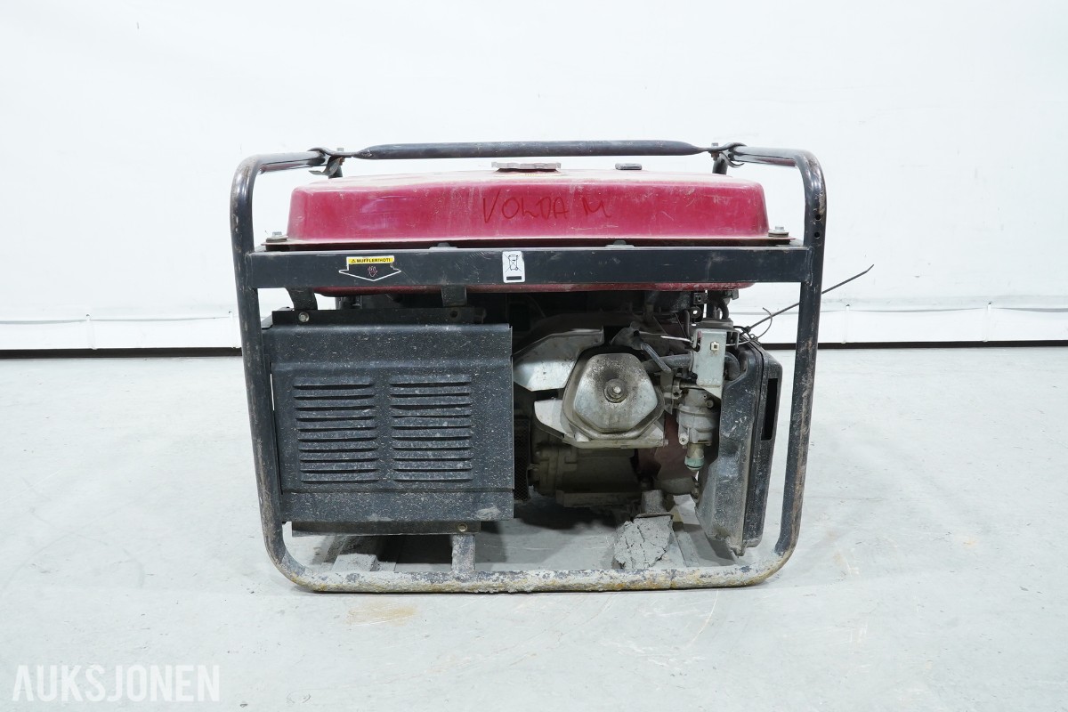 Gebe Powerman PM 5500GL/ES bensindrevet strømaggregat 5,5 kW