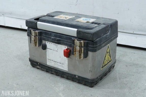 WEP 117 batteridrevet automatisk pulserende varslingssirene – 117 dB