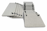 15 Zilenzio skjermpaneler for arbeidsbord