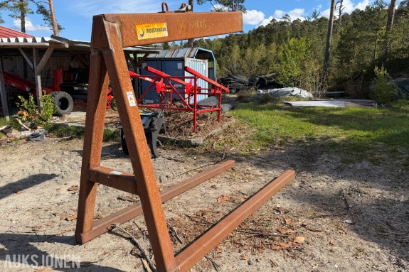 2019 INDUSTRIKRAN LØFTERAMME 5000 KG MED 3 METER GAFLER