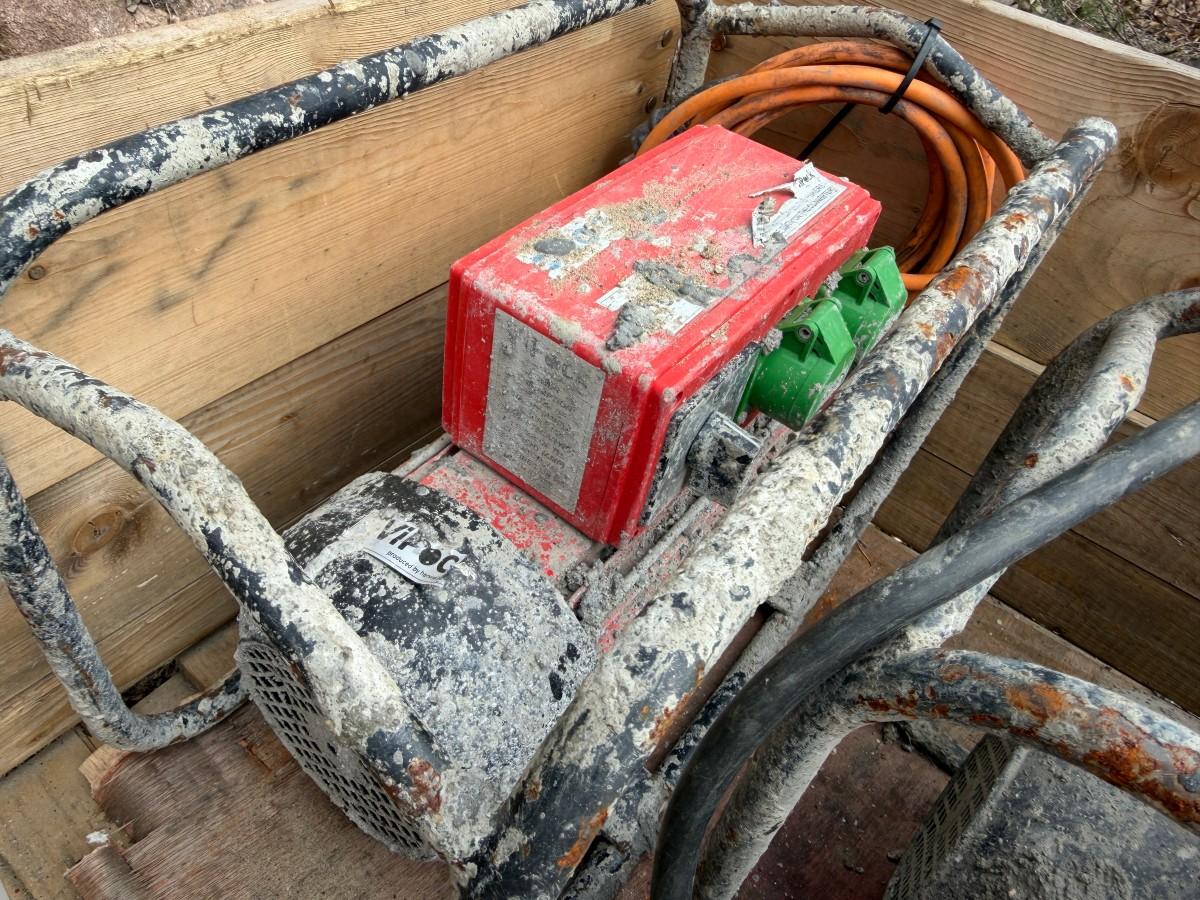 VIBRATORPAKKE FOR BETONG – 400V - UKJENT TILSTAND