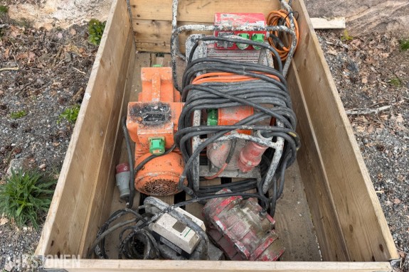 VIBRATORPAKKE FOR BETONG – 400V - UKJENT TILSTAND