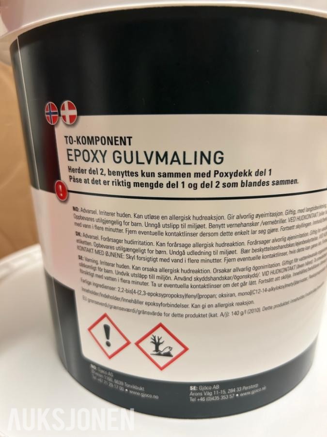 Epoxymaling 97 kg / ca 495 m2