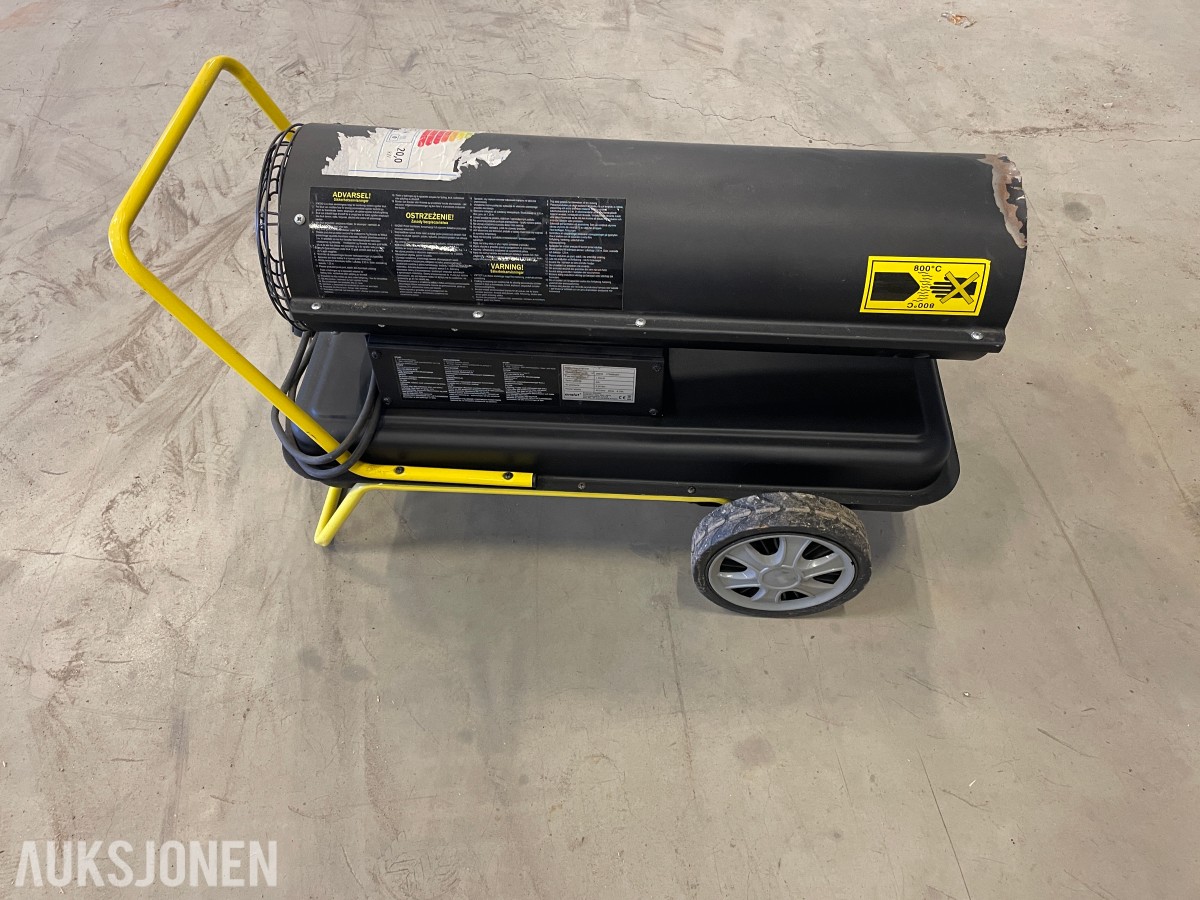 2019 Anslutt Varme kanon 20 KW Repp obj