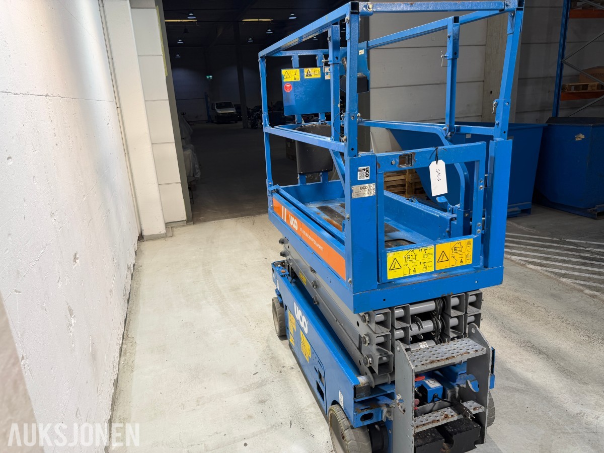 2016 Genie GS-1932 Batteridrevet sakselift – 7,79 m arbeidshøyde