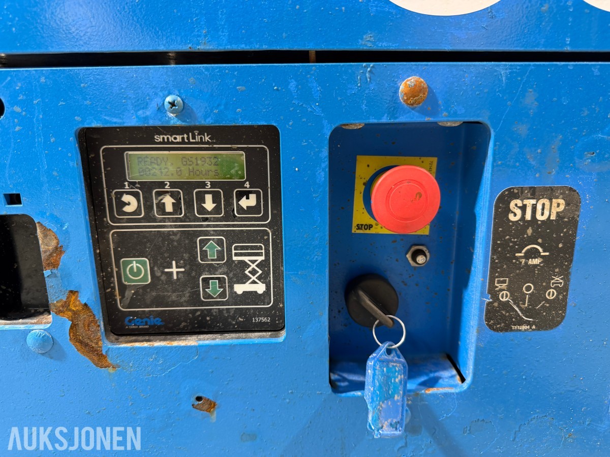 2016 Genie GS-1932 Batteridrevet sakselift – 7,79 m arbeidshøyde