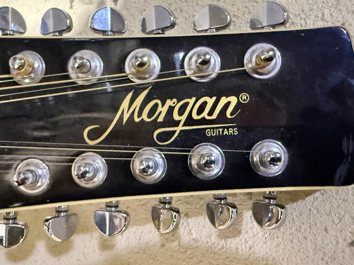 Morgan 12 W116 CE BK 12-strengers elektroakustisk gitar