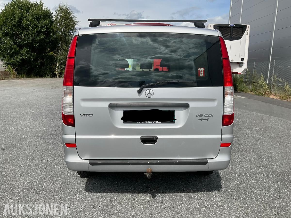 2013 Mercedes-Benz Vito 163 HK A3 4MATIC AUT CRUISE HENGERFESTE