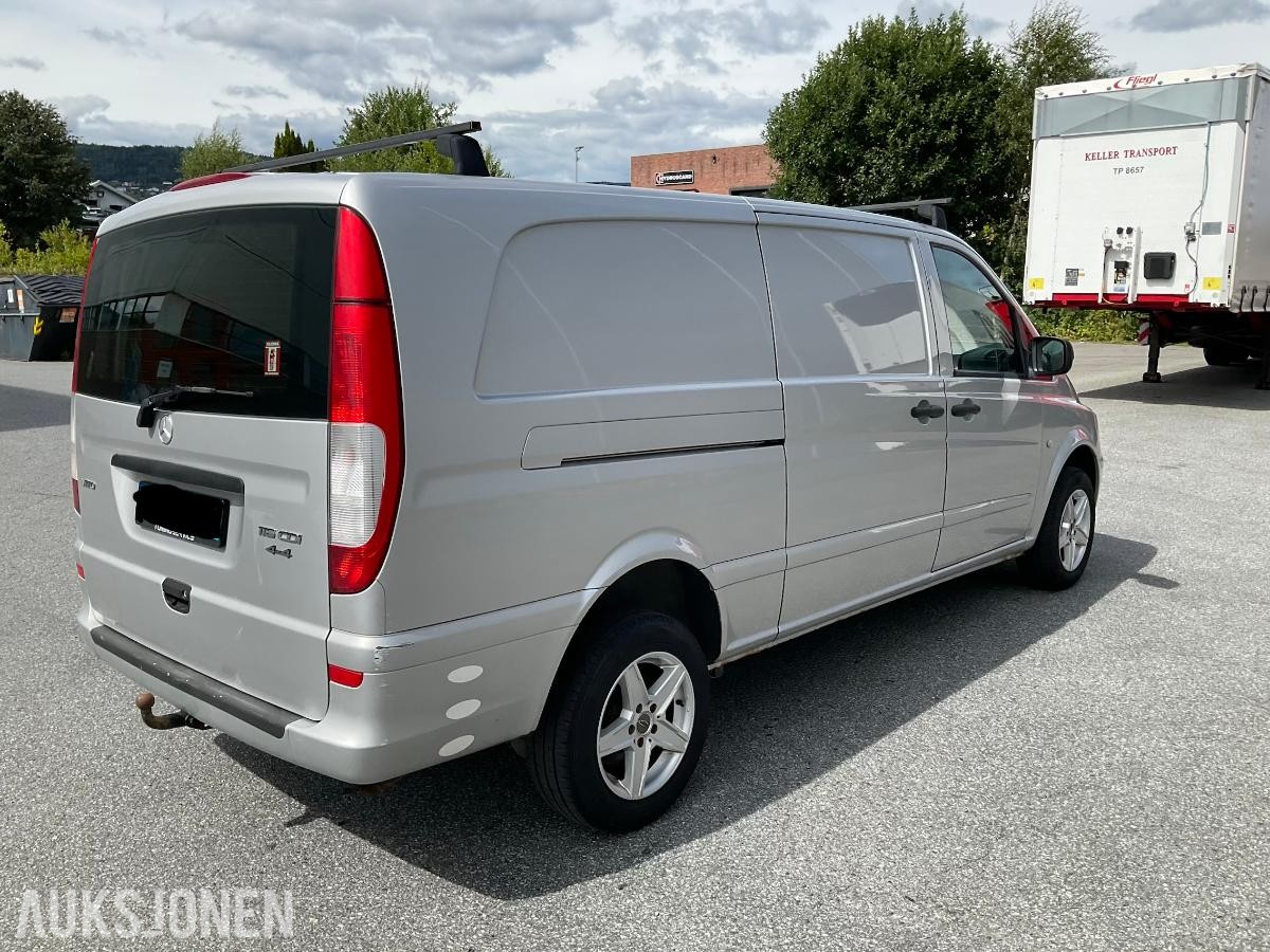 2013 Mercedes-Benz Vito 163 HK A3 4MATIC AUT CRUISE HENGERFESTE