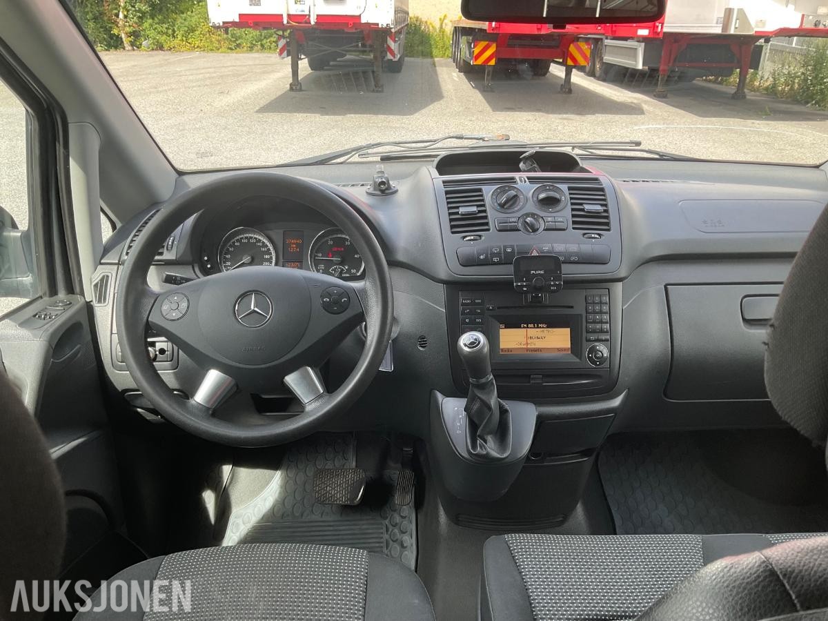 2013 Mercedes-Benz Vito 163 HK A3 4MATIC AUT CRUISE HENGERFESTE