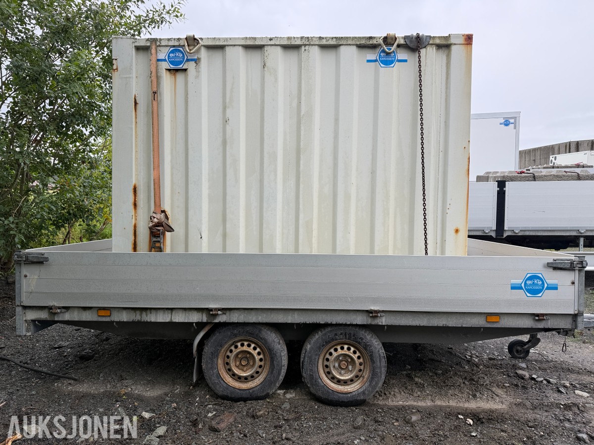 2005 - Hapert AL3500 - Bilhenger / Maskinhenger med container