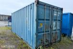 2011 - 20 fots container med containerramme
