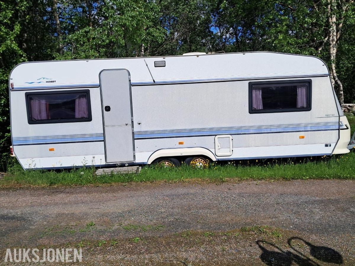 1993 Hobby 1020 boggivogn campingvogn