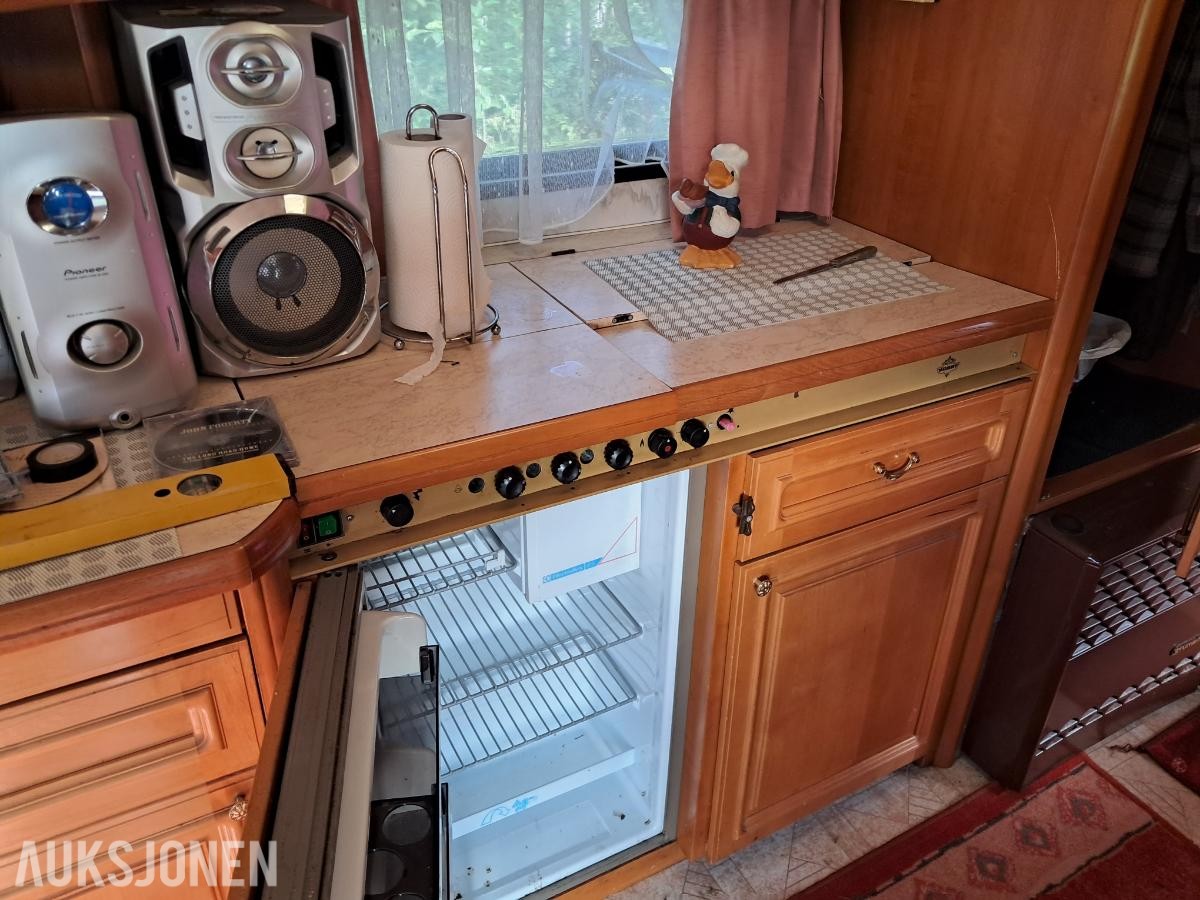 1993 Hobby 1020 boggivogn campingvogn