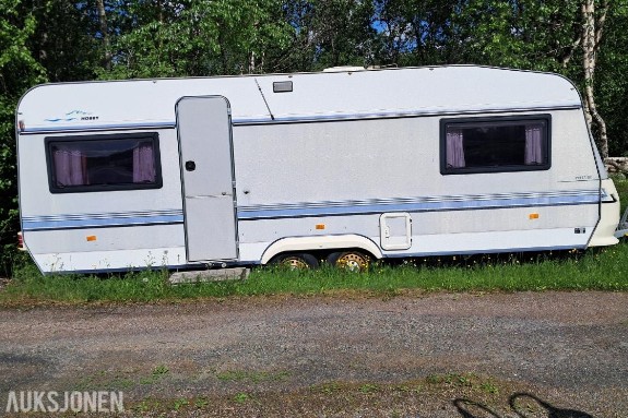 1993 Hobby 1020 boggivogn campingvogn