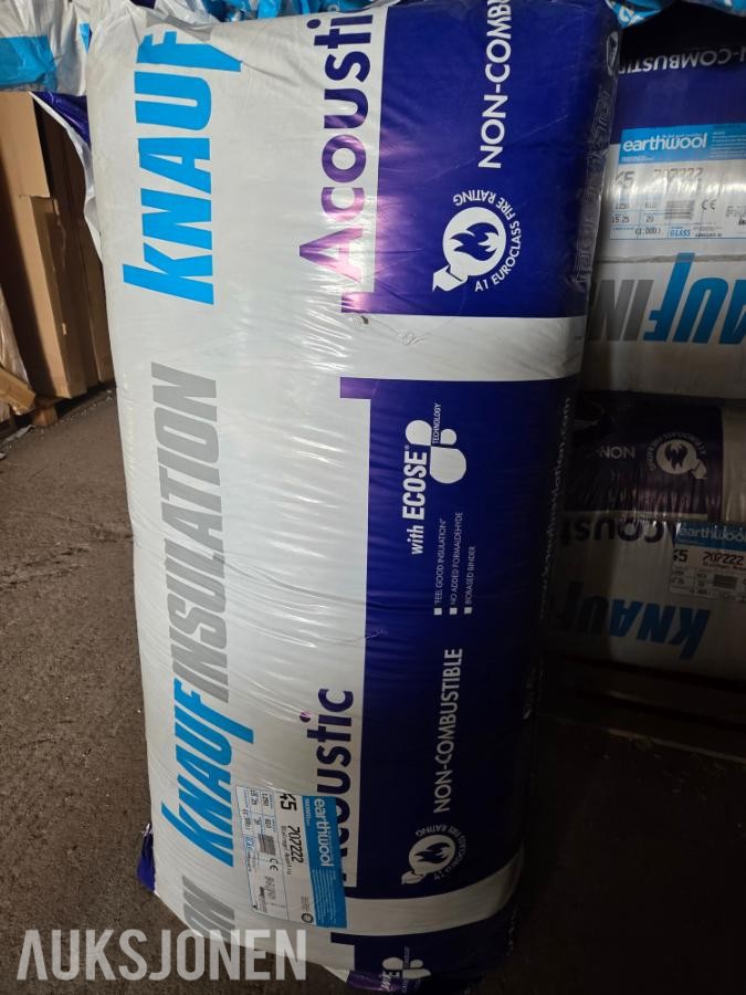 2024 knauf akustikk isolasjon mm, 11 m2