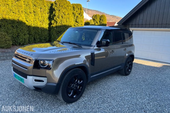 2022 Land Rover Defender 110I - D300 MHEV 300 HK AWD ACC HENGERFESTE LUFT PANO 360-KAMERA 