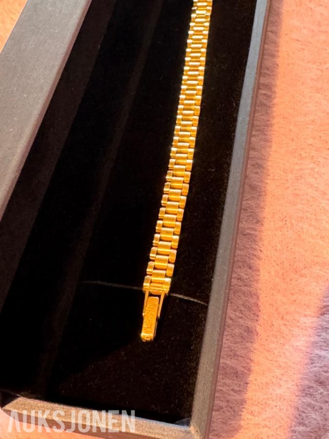 21 karat Armebånder og Ringer