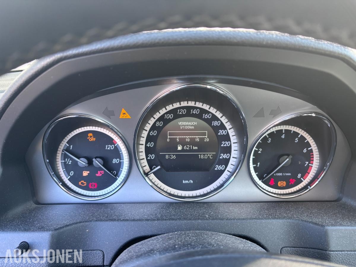 2011 Mercedes-Benz C 180 CGI 1.8 156hk - motorhavari