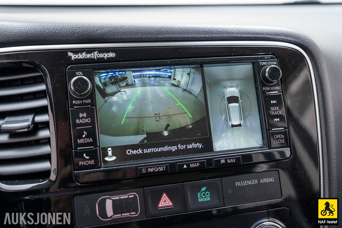 2017 Mitsubishi OUTLANDER PHEV 4WD INSTYLE+ HENGERFESTE 360-KAMERA SKINN ADAPTIV CRUISE