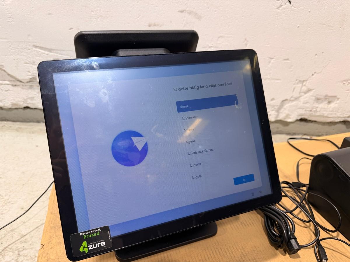 OKPOS K-9000 POS-system med kundedisplay, HPRT TP806 og kasseskuff
