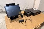 OKPOS K-9000 POS-system med kundedisplay, HPRT TP806 og kasseskuff