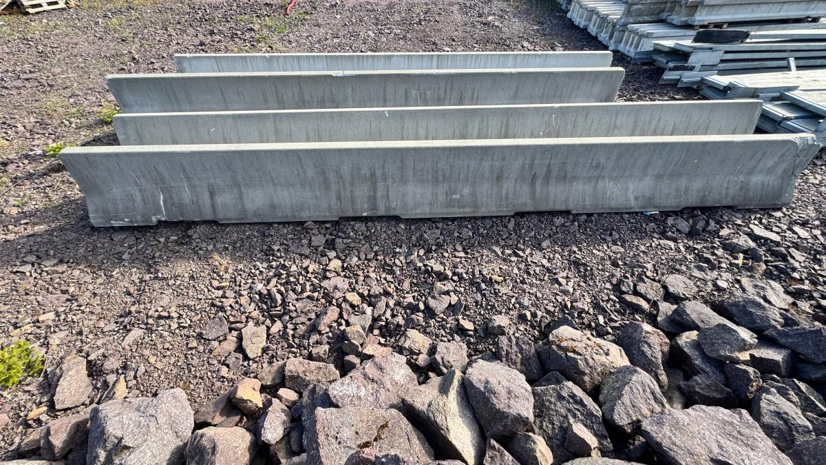 REBLOC 80X-/RB80 betongbarrierer – 4 STK PÅ 8 METER