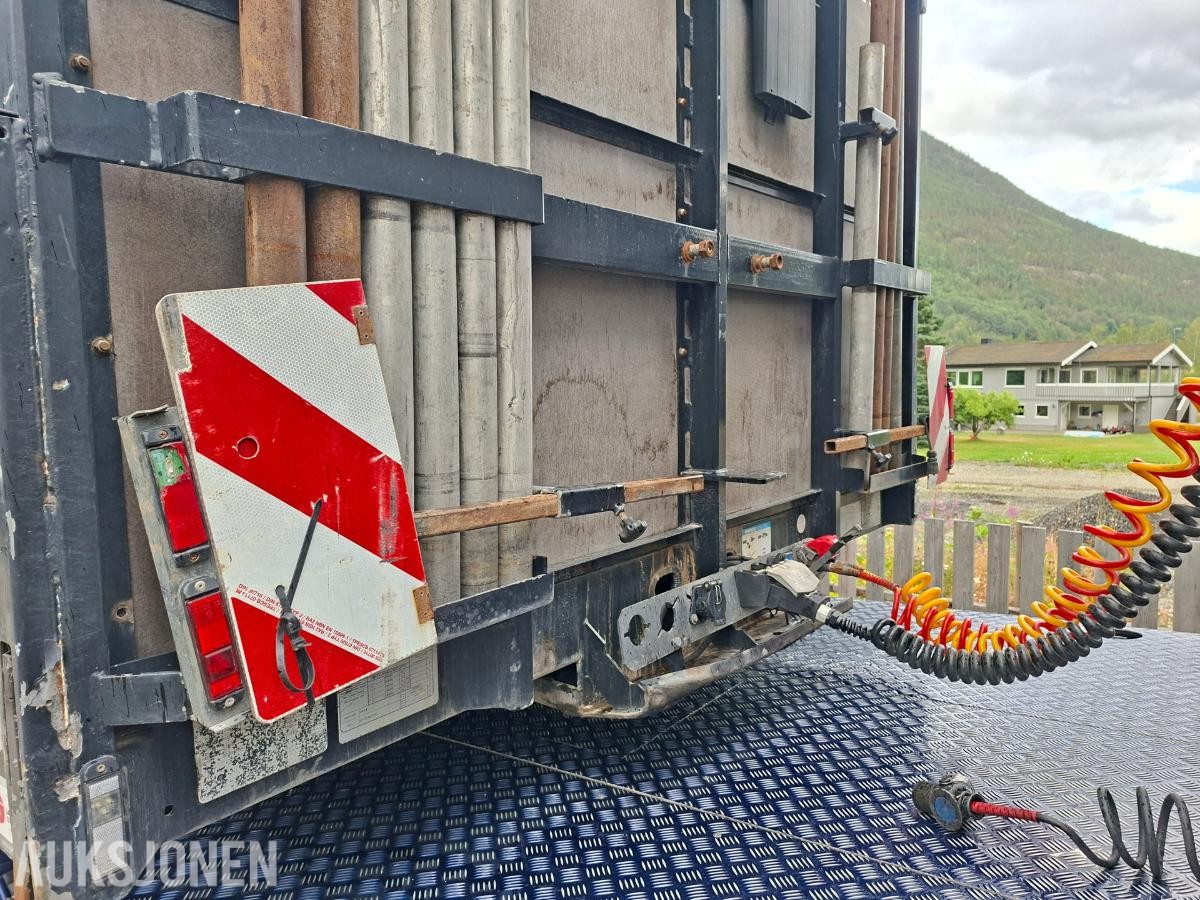 2014 Broshuis E2190/27 semi med 6,6 meter uttrekk