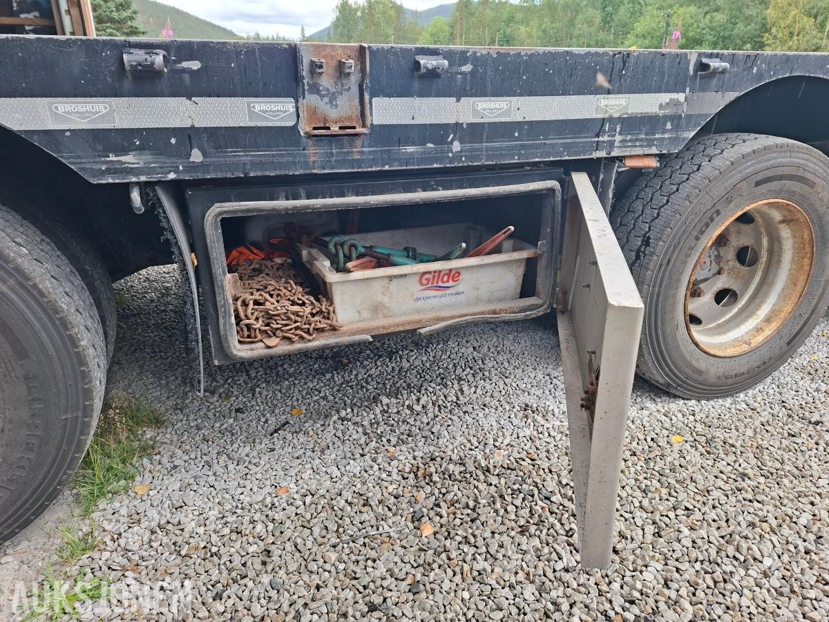 2014 Broshuis E2190/27 semi med 6,6 meter uttrekk