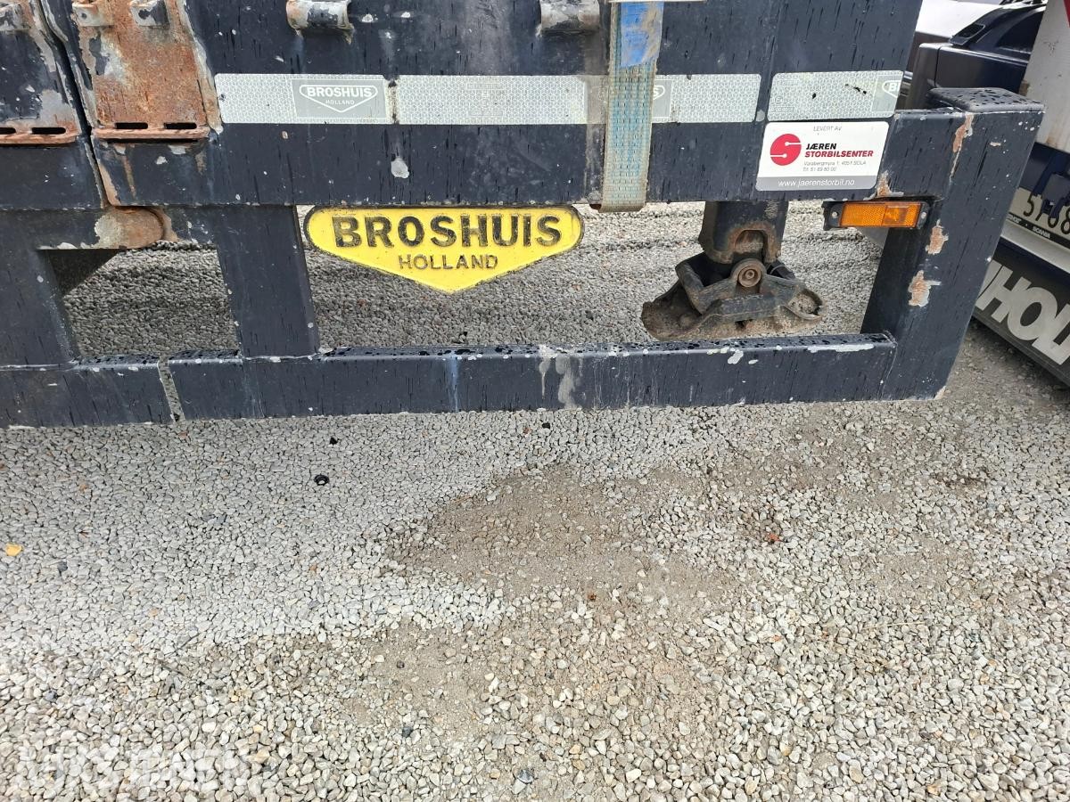 2014 Broshuis E2190/27 semi med 6,6 meter uttrekk