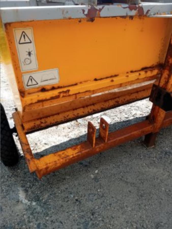 Jutul 500 strøkasse / sandspreder -500 liter