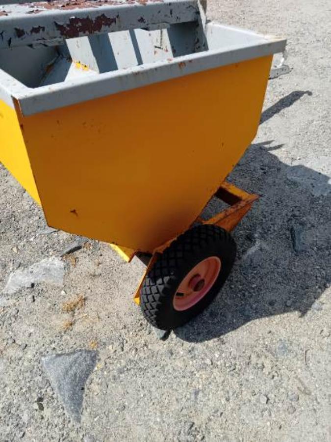 Jutul 500 strøkasse / sandspreder -500 liter