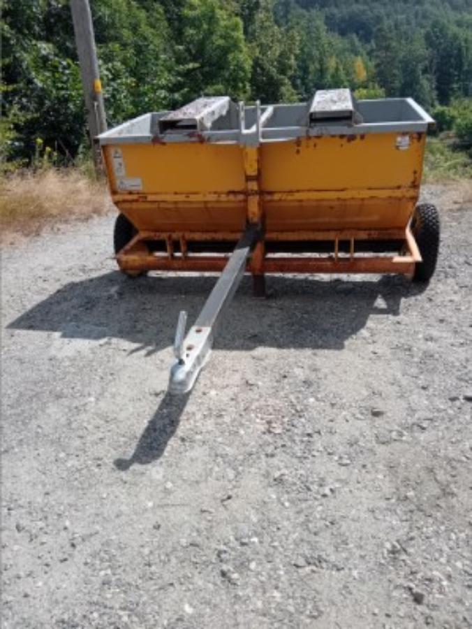 Jutul 500 strøkasse / sandspreder -500 liter