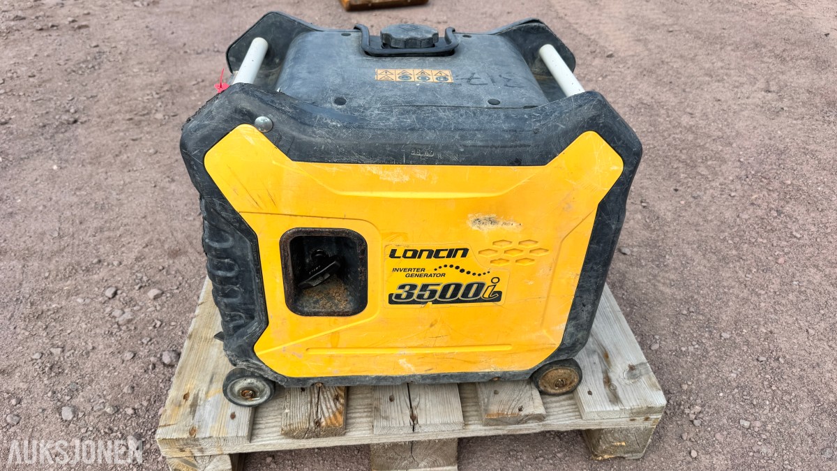 Loncin 3500i og Kipor IG2000 Sinemaster – Inverteraggregater – Reparasjonsobjekter