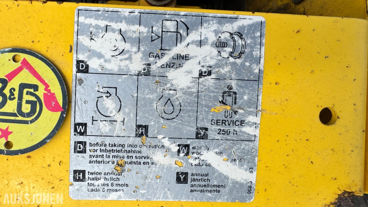2023 Bomag BVP 18/45 vibroplate – Rep.-objekt