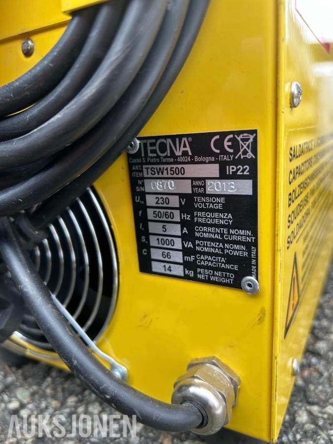 2013 Boltsveiser Tecna TSW-1500
