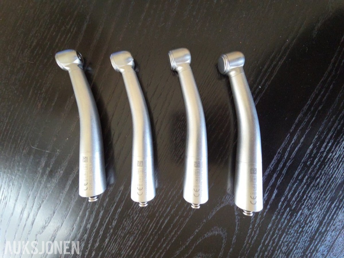 4 stk. NSK S-Max M900L dentalturbiner / håndstykker