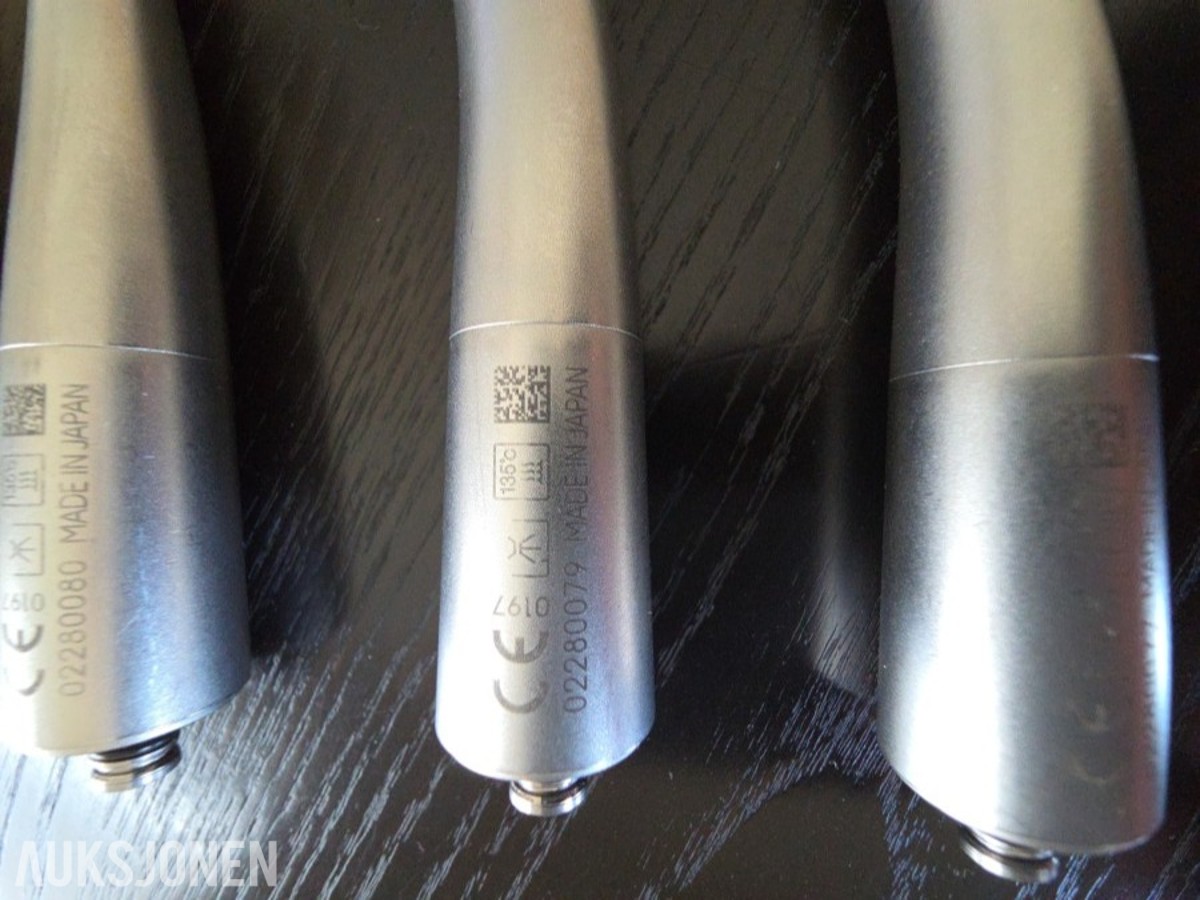 4 stk. NSK S-Max M900L dentalturbiner / håndstykker