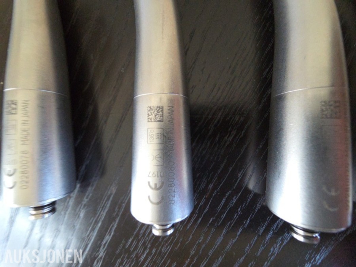 4 stk. NSK S-Max M900L dentalturbiner / håndstykker